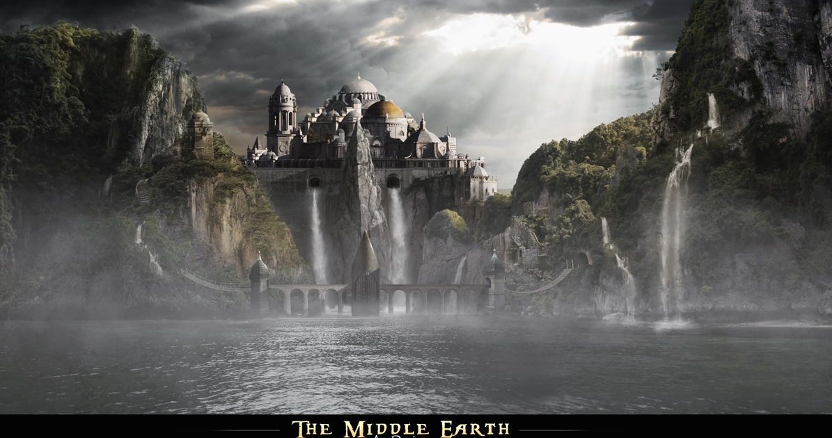 J. R. R Middle- Earth mythological places
