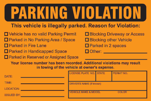 parking violation
